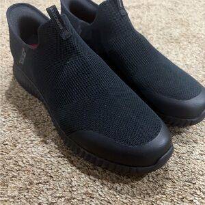 Skechers Men's Black Slip-On Sneakers